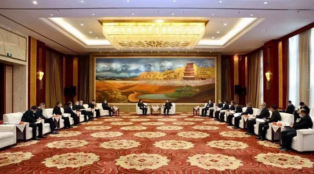 中国华能集团有限公司总经理、党组副书记邓建玲拜会甘肃省委书记胡昌升、省长任振鹤