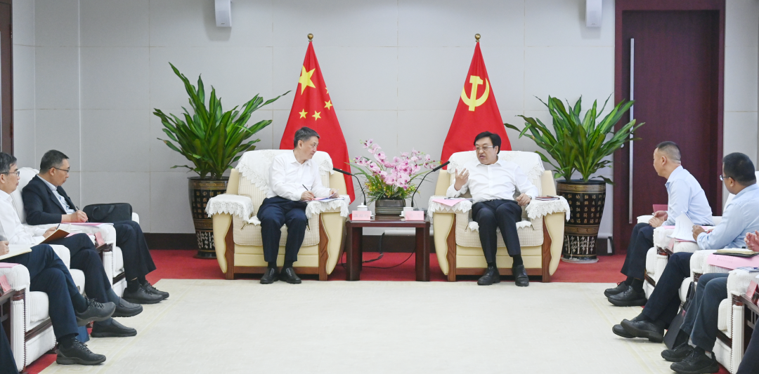 温枢刚拜会海南省委书记冯飞:加大风电、核电等清洁能源开发建设力度
