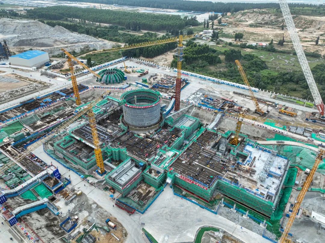 “玲龙一号”首堆建设“加速跑”