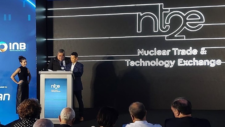 巴西核工业公司（INB）在NT2E签署与燃料供应相关的合同