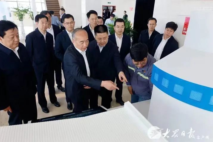 山东省委书记林武调研国家电投海阳核电基地