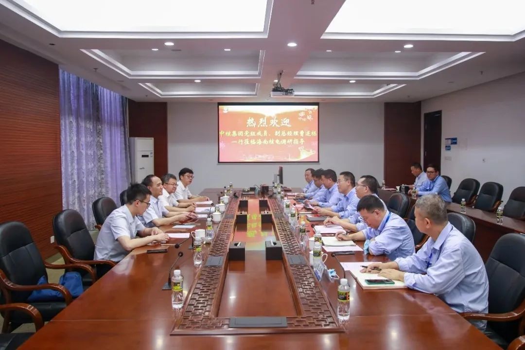 中核集团党组成员、副总经理曹述栋调研海南核电