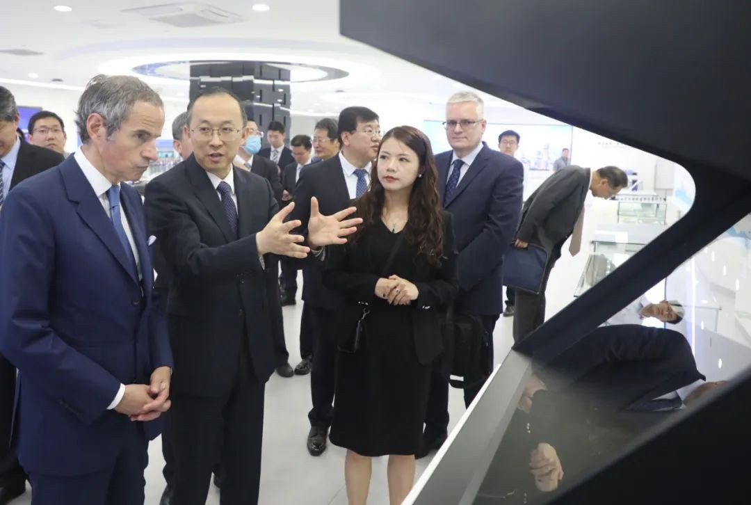 加强交流,深化合作,国际原子能机构总干事格罗西到访同方威视