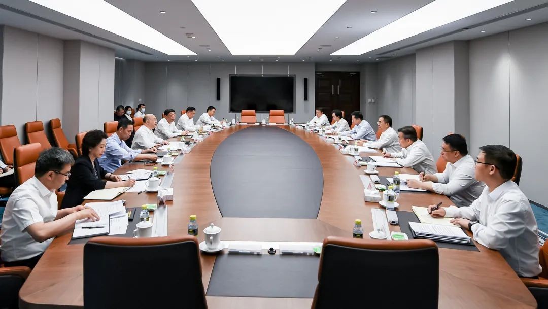 邹磊、刘明胜与河北省省长王正谱会谈