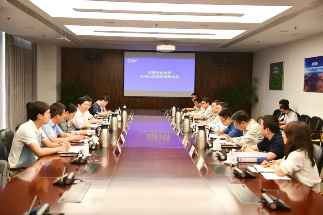 国家核安全局核一司巢哲雄一行调研山东核电