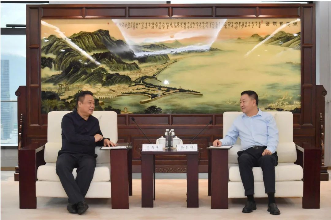 杨长利会见深圳能源集团党委书记、董事长李英峰