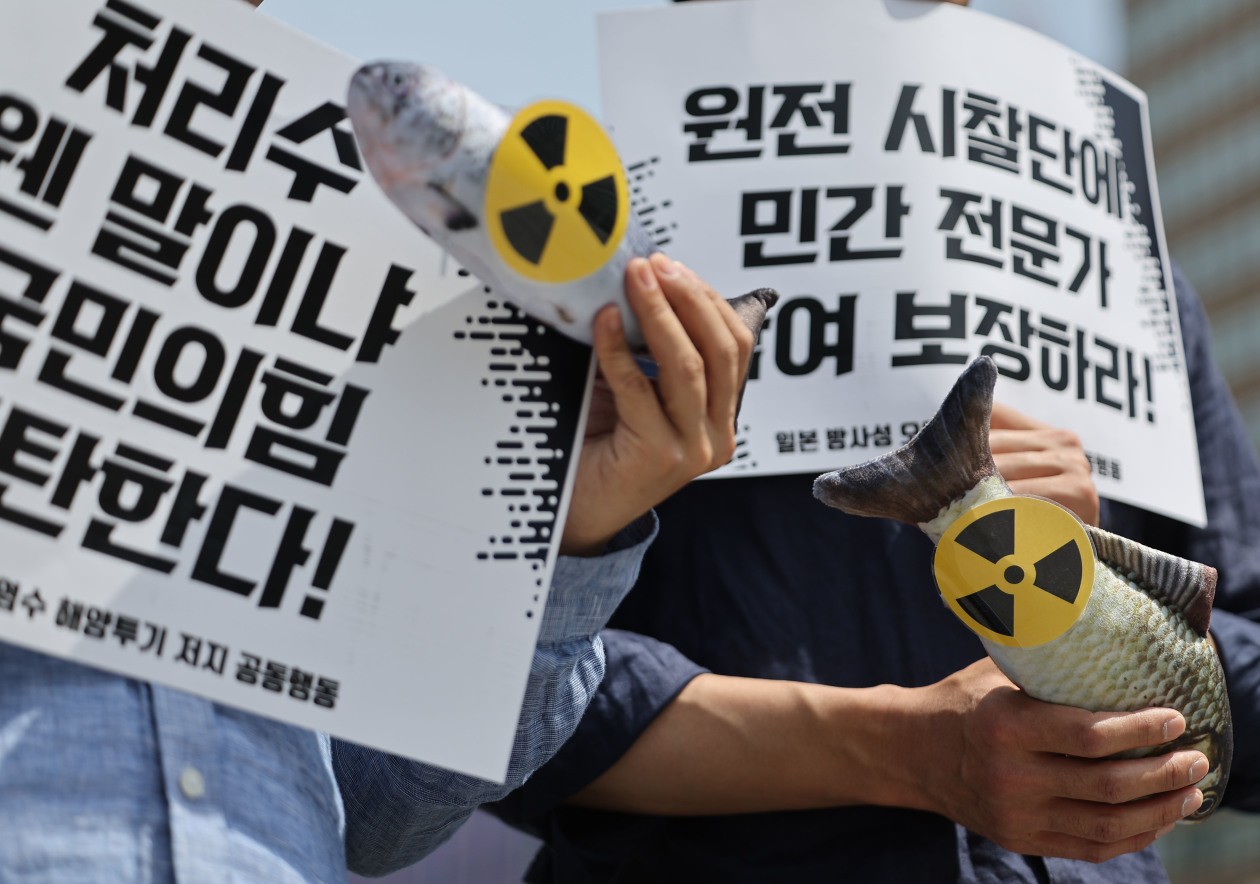 反对日排放福岛核污染水,韩国一议员宣布即日起绝食!