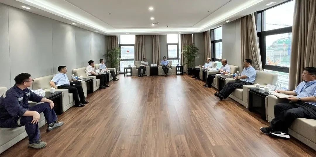 李启彬拜访漳州能源并调研漳州项目部