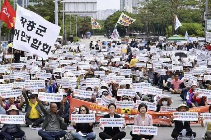 韩媒:韩国民众将东电告上法庭要求禁止排海,被韩国法院驳回