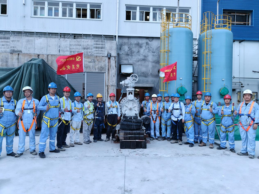漳州核电1号机组爆破吹扫圆满完成