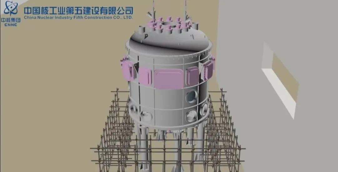 中核五公司完成HH70装置主机吊装安装模拟动画开发