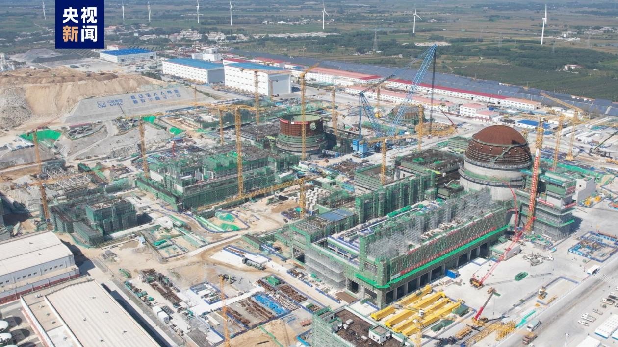 辽宁徐大堡核电设备水路运输通道开通