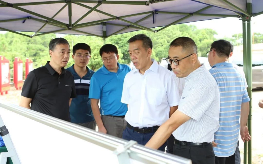 生态环境部华南核与辐射安全监督站主任李京喜调研白龙核电项目