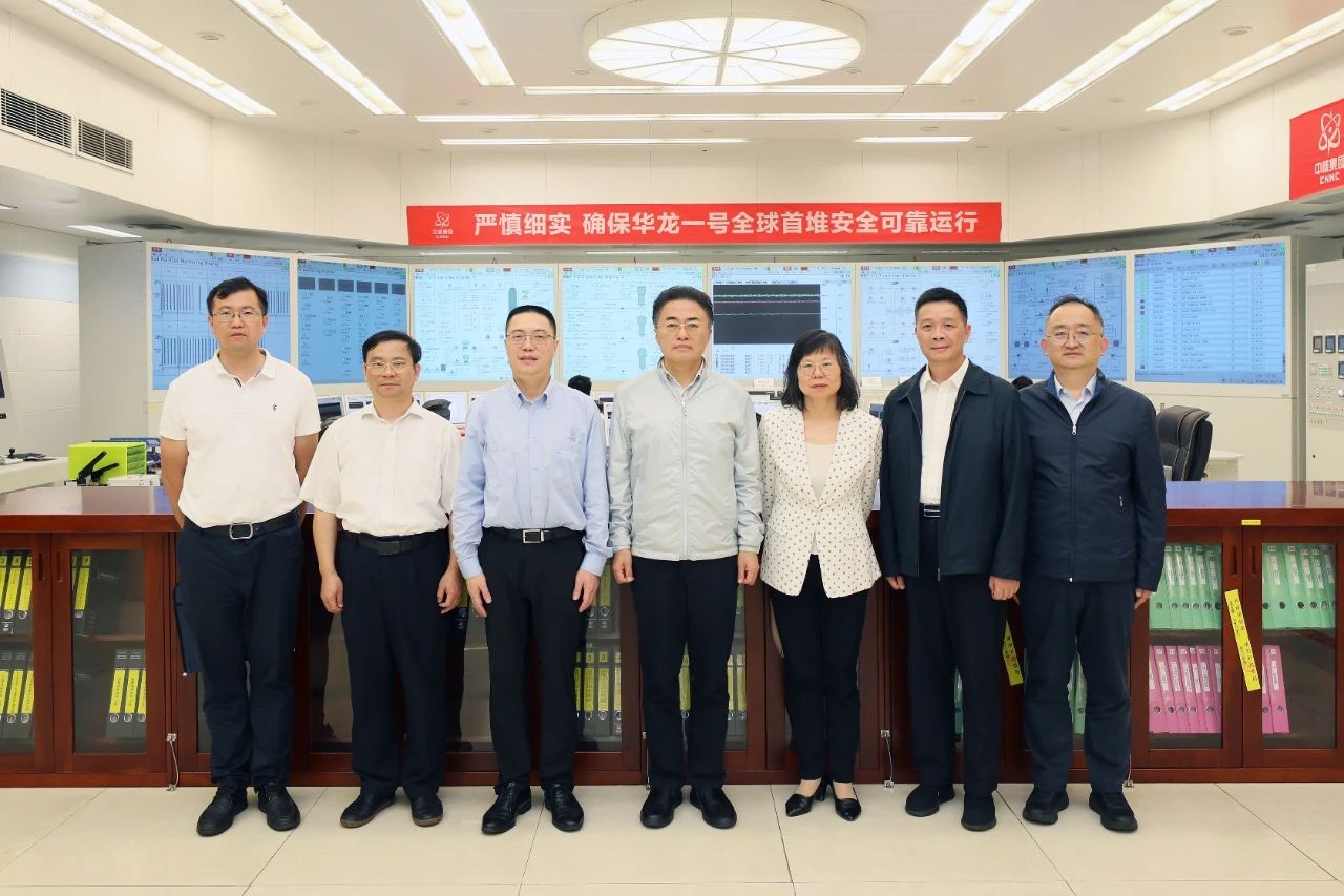 全国人大财经委副主任委员翁杰明调研中核集团福清核电
