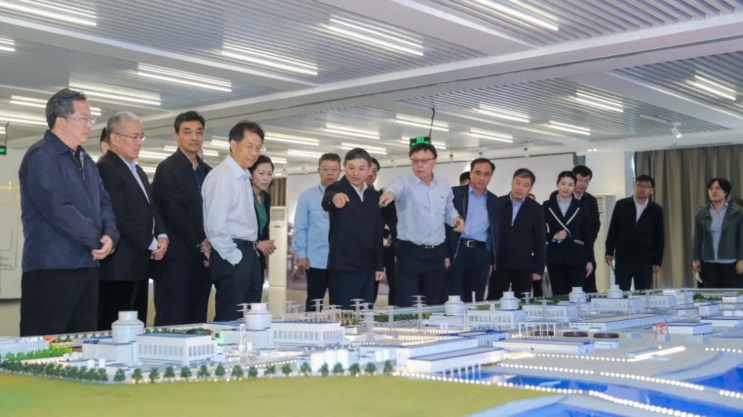 生态环境部部长黄润秋调研“国和一号”示范工程