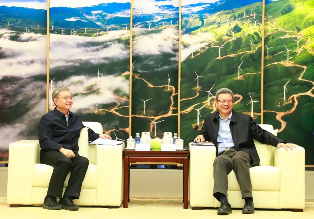 钱智民会见河北省委常委、唐山市委书记武卫东