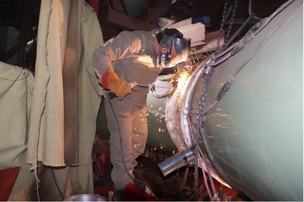 Rosatom 焊接库尔斯克二号机组主循环管道