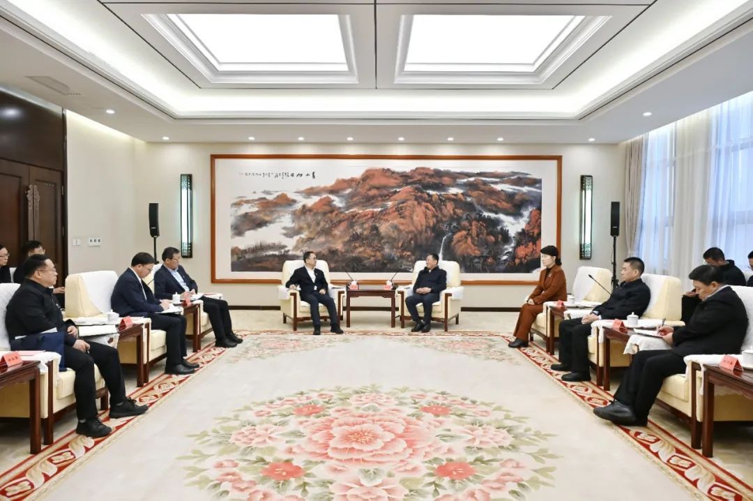 邹磊拜会内蒙古自治区党委书记孙绍骋、自治区主席王莉霞