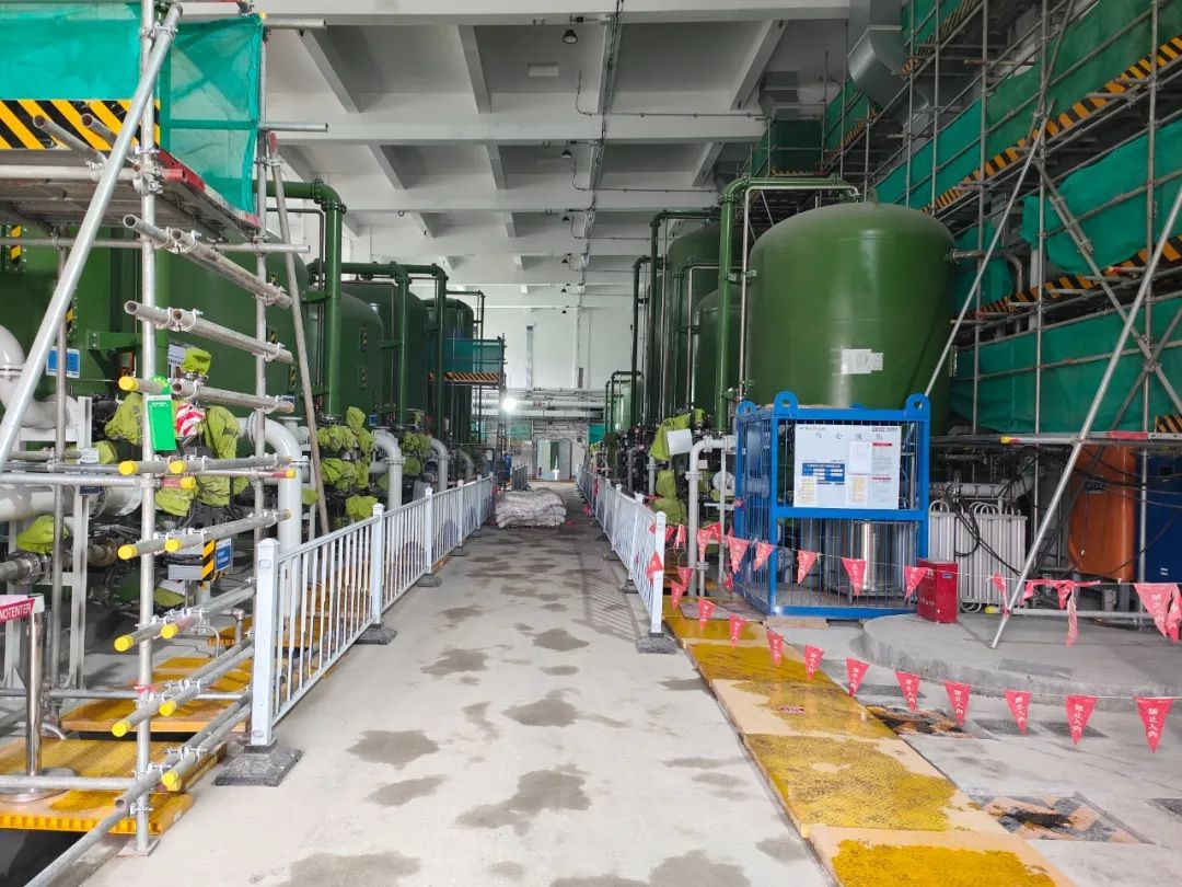 【实干开新局】三澳核电项目除盐水生产系统正式投用