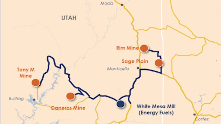 IsoEnergy 将重新开放犹他州铀矿