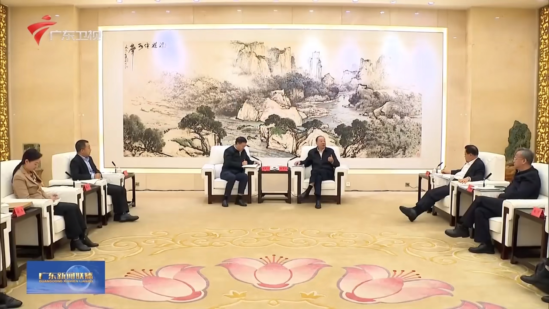 杨长利、高立刚拜会广东省委书记黄坤明、省长王伟中