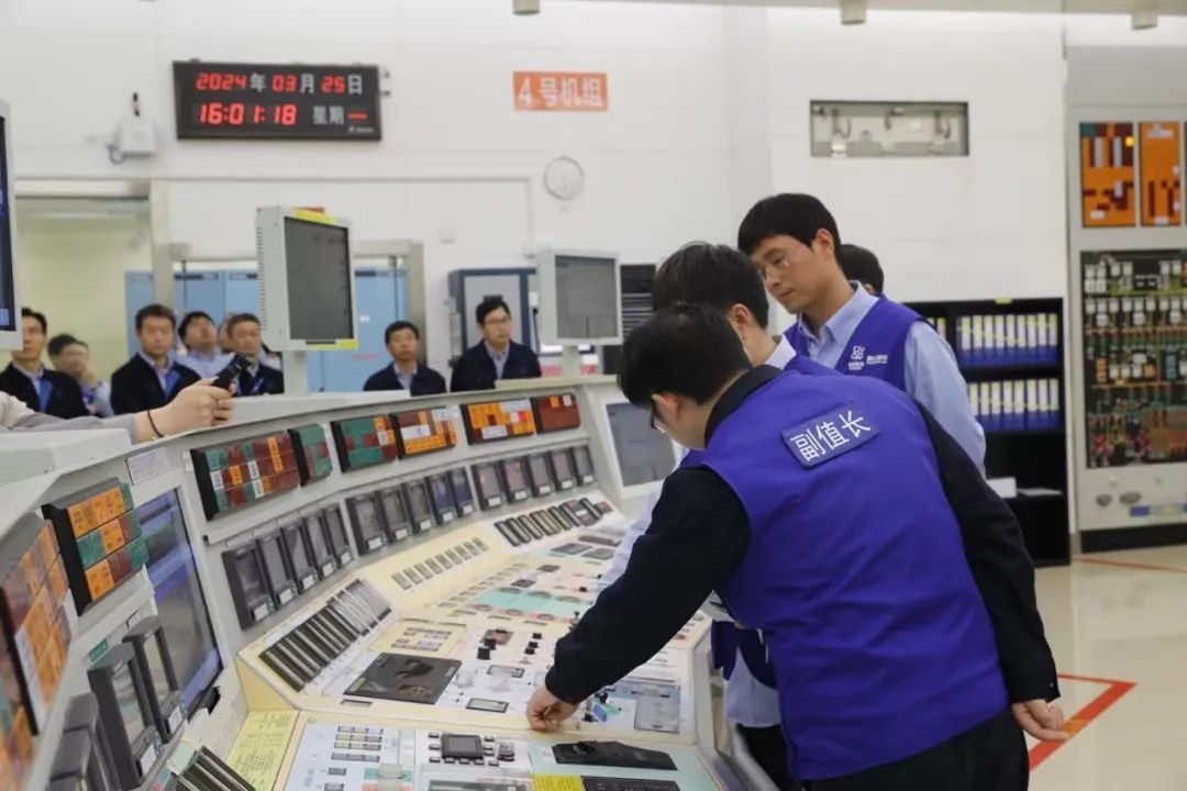 秦二厂410大修正式结束