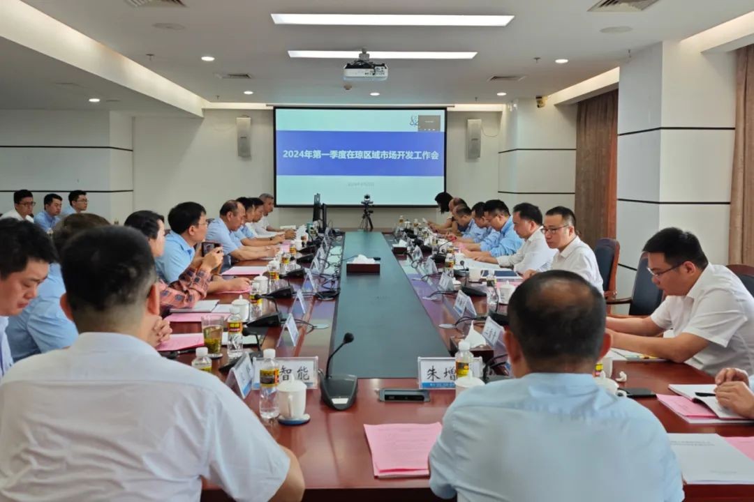 中核集团(海南)市场开发部召开2024年第一季度区域市场开发工作会