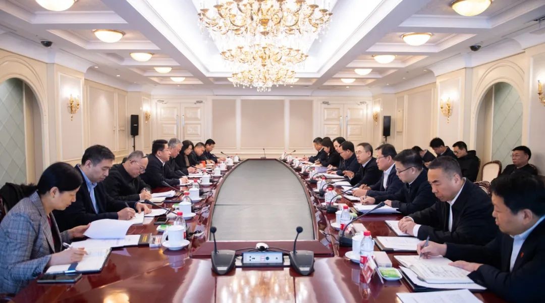 邹磊与北京市副市长高朋座谈交流