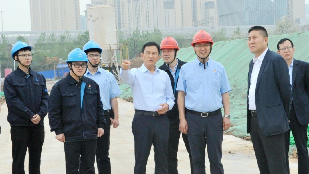 西安市未央区委书记刘国荣莅临西核设备调研指导工作