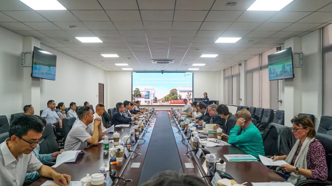 法国电力代表团到中核二三惠州分公司考察访问