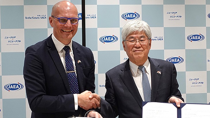 英国 NNL 和日本 JAEA 加强 高温气冷堆燃料合作
