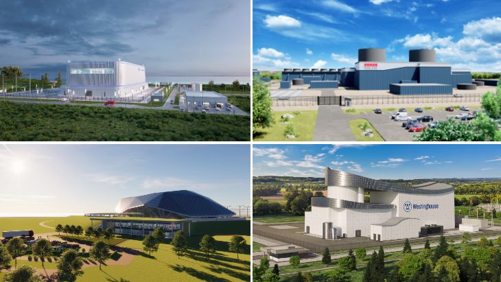 GE Hitachi、Holtec、劳斯莱斯 SMR 和西屋电气进入英国 SMR 谈判