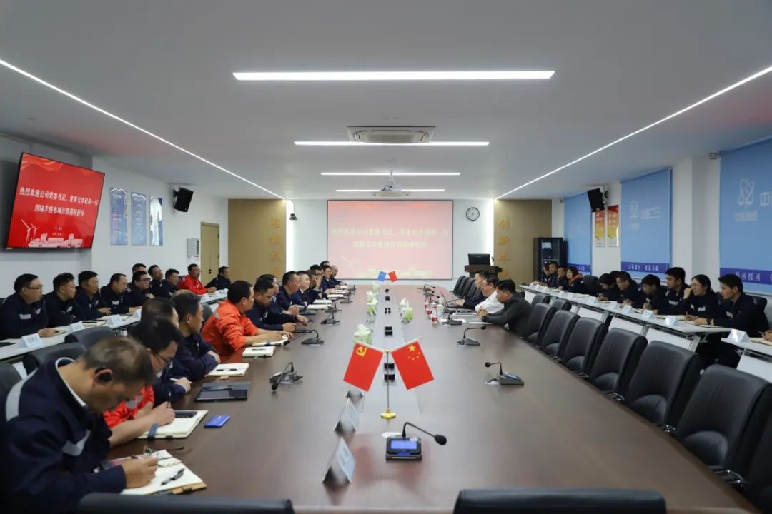 中核二三党委书记、董事长李启彬一行到陆丰核电项目部调研
