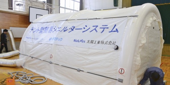 日政府拟给核电站周边配备防护帐篷
