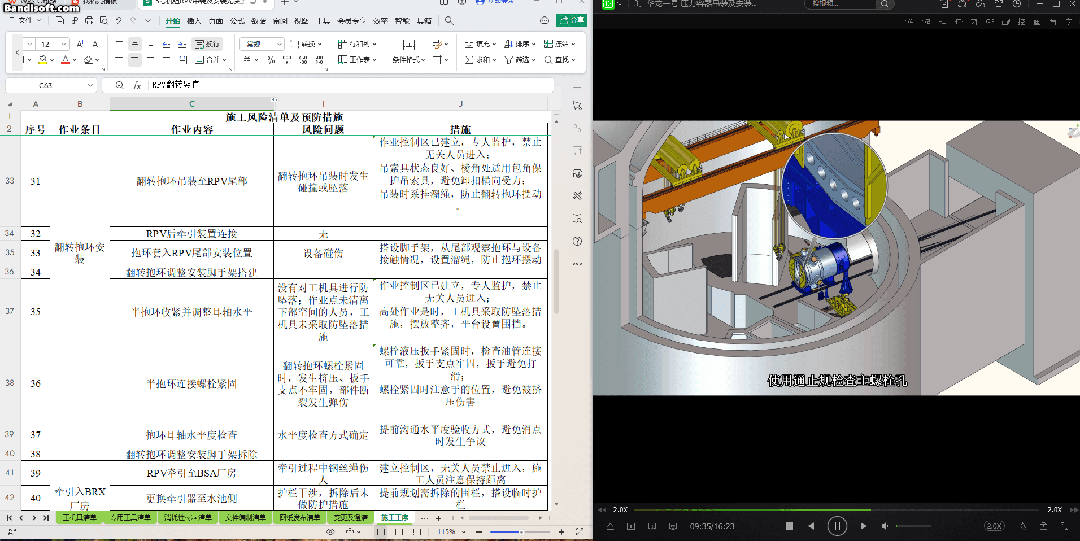 中核二三核反应堆公司:以沙盘推演 助力主系统施工稳步前行