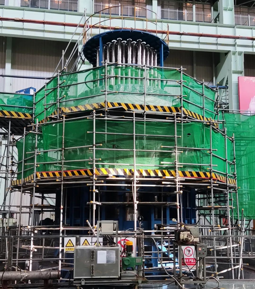 徐大堡核电厂2号机组反应堆压力容器水压试验一次成功