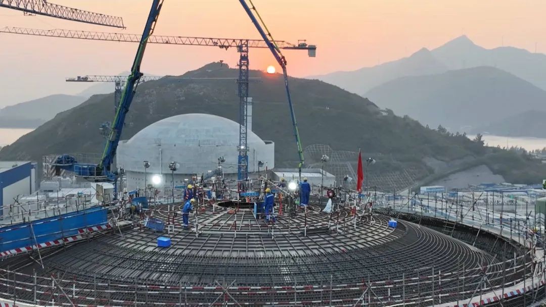 太平岭核电厂：建设者坚守项目施工一线