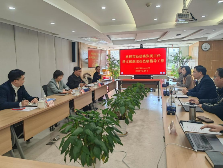 上海市经济信息化委主任张英带队前往上海市核电办调研慰问
