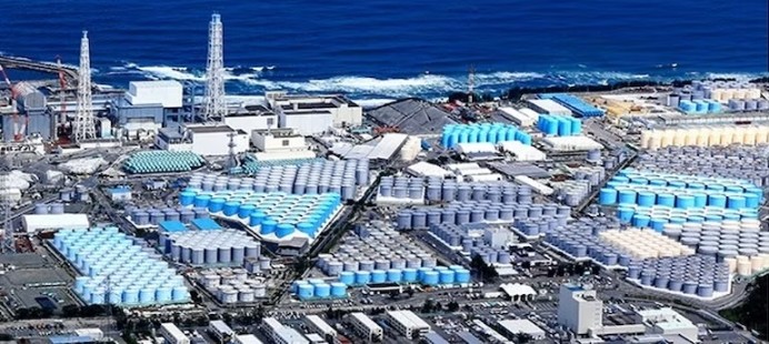 福岛核电站水箱拆除工作正在进行中
