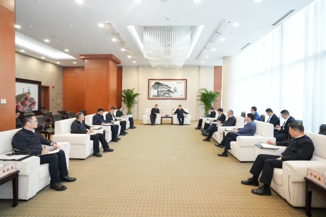 温枢刚张文峰会见哈电集团董事长曹志安、总经理黄伟