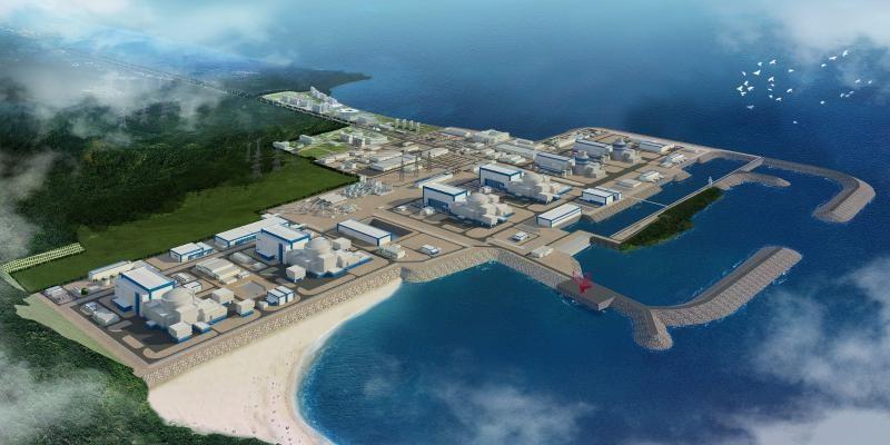 中核混凝土圆满完成陆丰核电2号常规岛汽机筏基混凝土浇筑任务