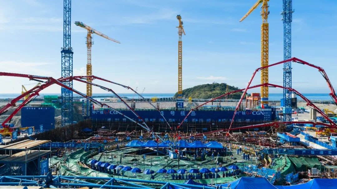 又一台华龙!太平岭核电3号机组开工建设
