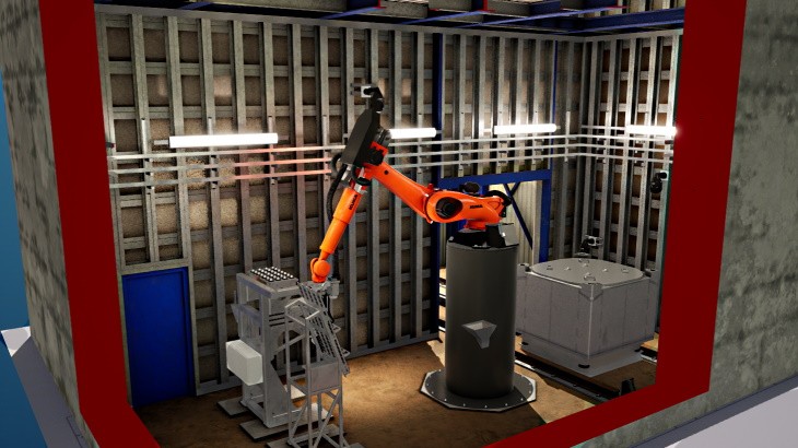 英国塞拉菲尔德核电站PFCS模拟器开发成功，助力安全升级废物处理机器人