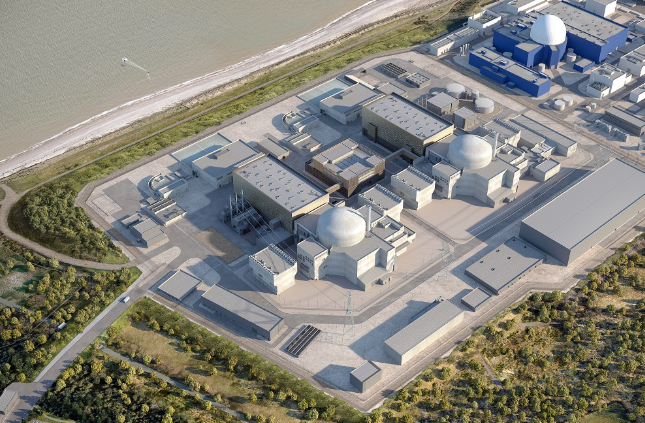 英国批准380亿英镑Sizewell C核电站建设