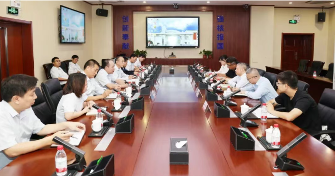 中核七院邬小冬到核理化院/公司调研交流