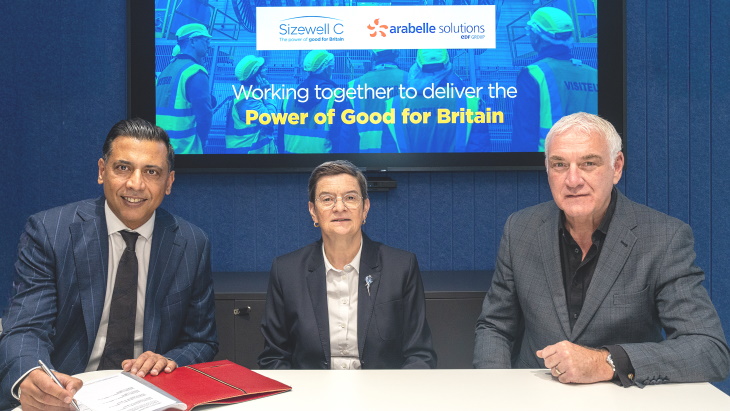 法国电力集团全资子公司Arabelle Solutions获Sizewell C核电站汽轮机厂房合同