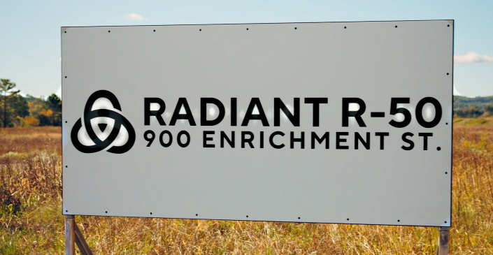 Radiant核微反应堆工厂落户田纳西