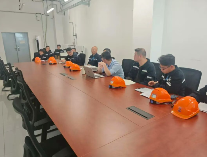 中核环保产业田湾分公司项目组联合开展对标交流活动
