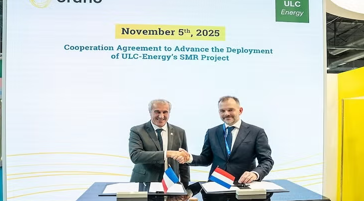 法国欧安诺(Orano)与荷兰ULC-Energy携手共促乏燃料管理合作