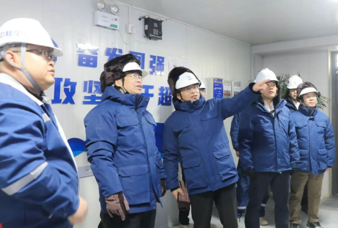 中国核建党委书记尹卫平调研甘肃片区项目:锚定高质量建设目标,聚力攻坚保障项目稳步推进